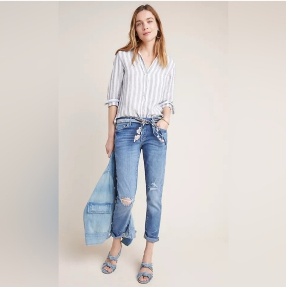 Anthropologie Pilcro Slim Boyfriend Jeans | Size 27 | Like New